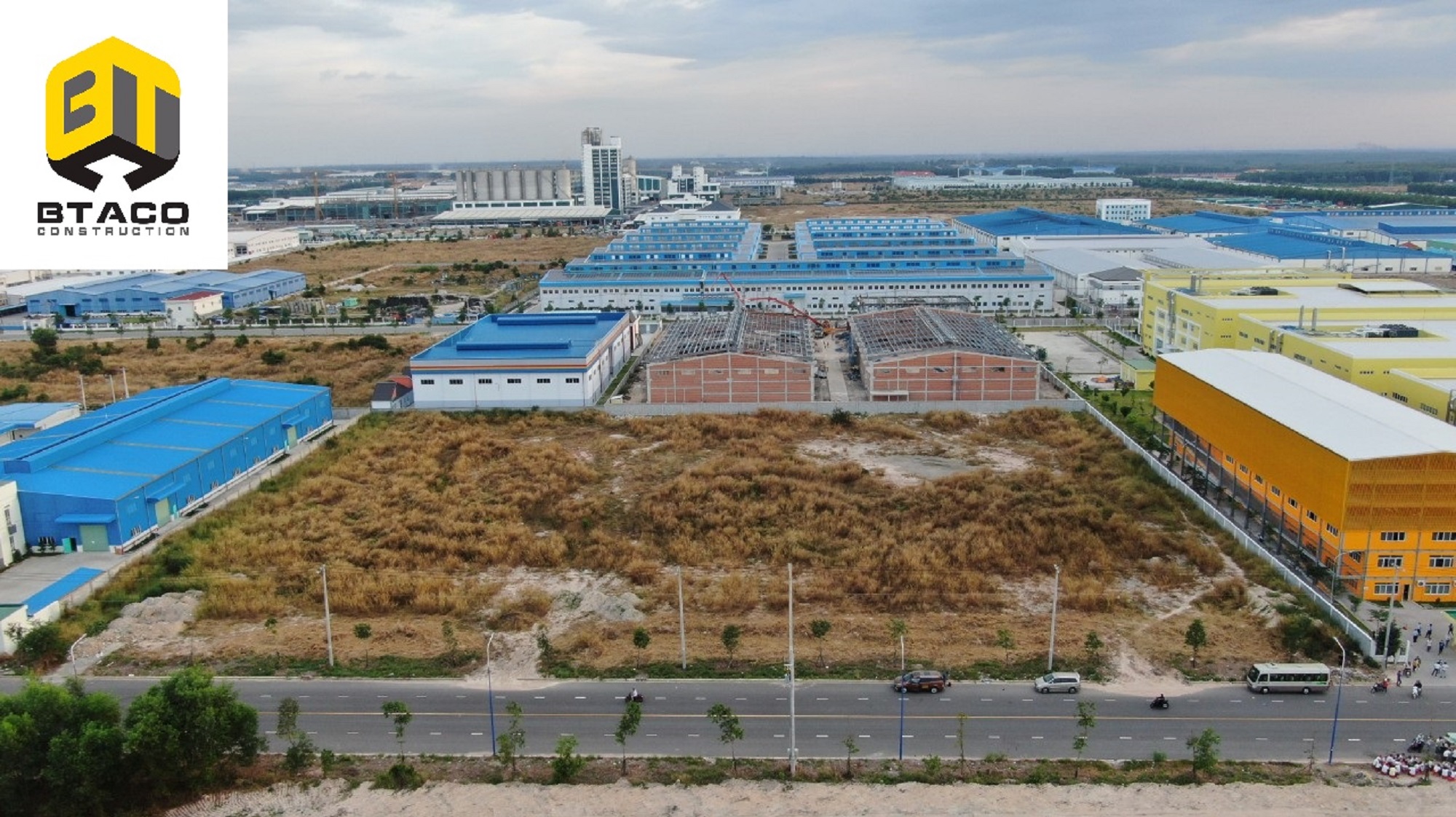 CÔNG TRÌNH XÂY DỰNG NHÀ XƯỞNG CÔNG TY TNHH EVERISE 10
