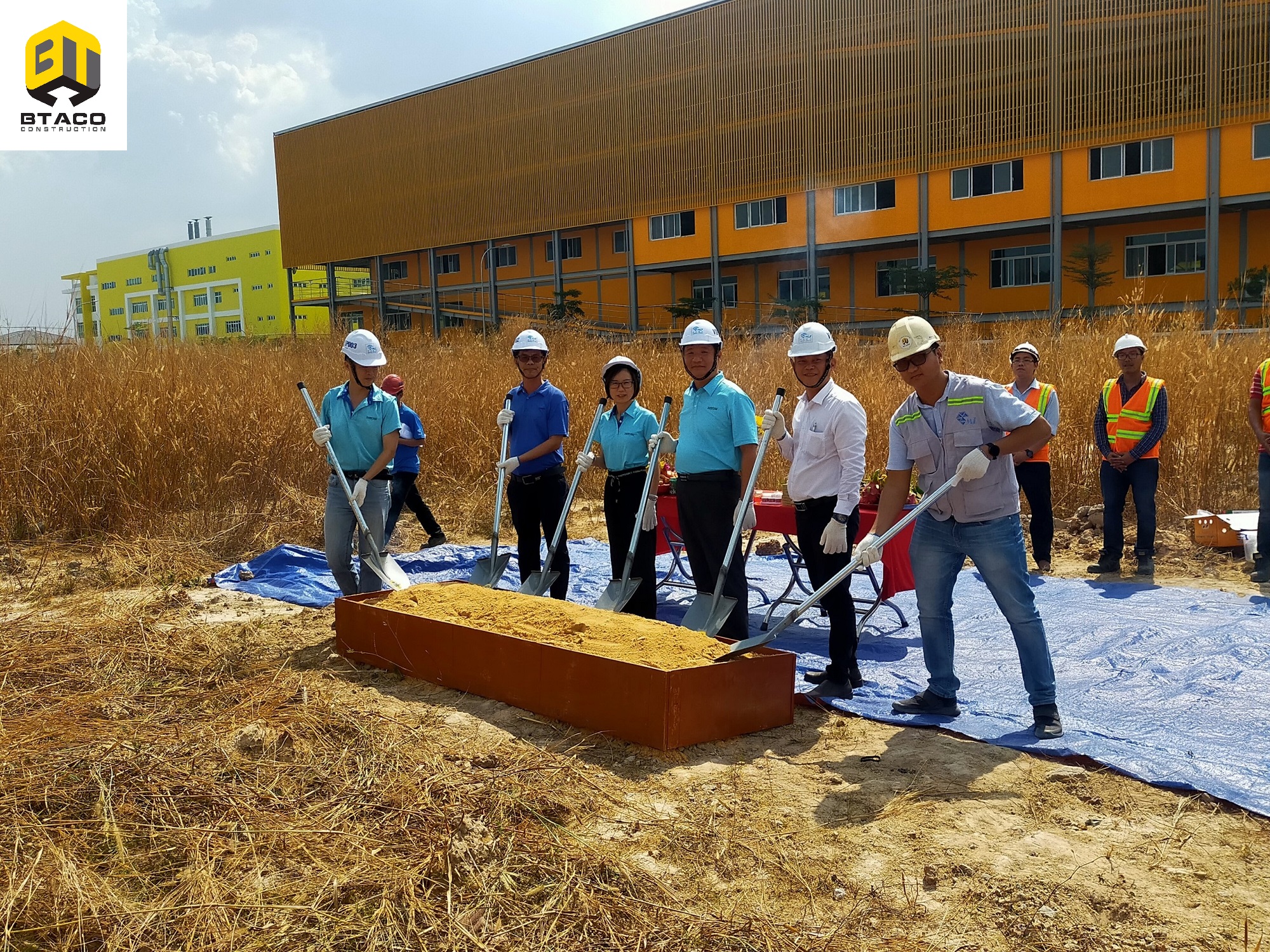 CÔNG TRÌNH XÂY DỰNG NHÀ XƯỞNG CÔNG TY TNHH EVERISE 9
