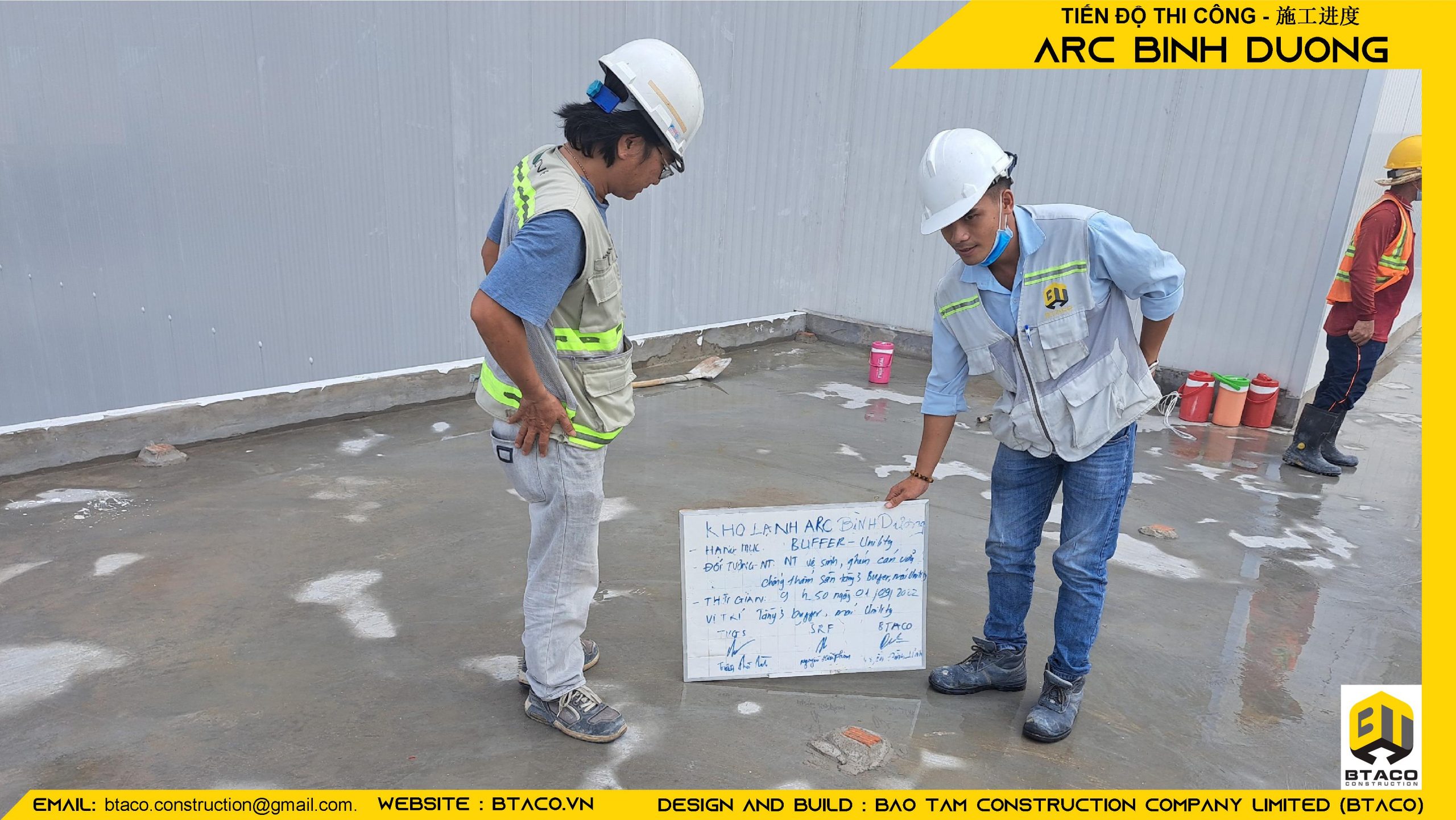 DỰ ÁN KHO LẠNH ARC BÌNH DƯƠNG