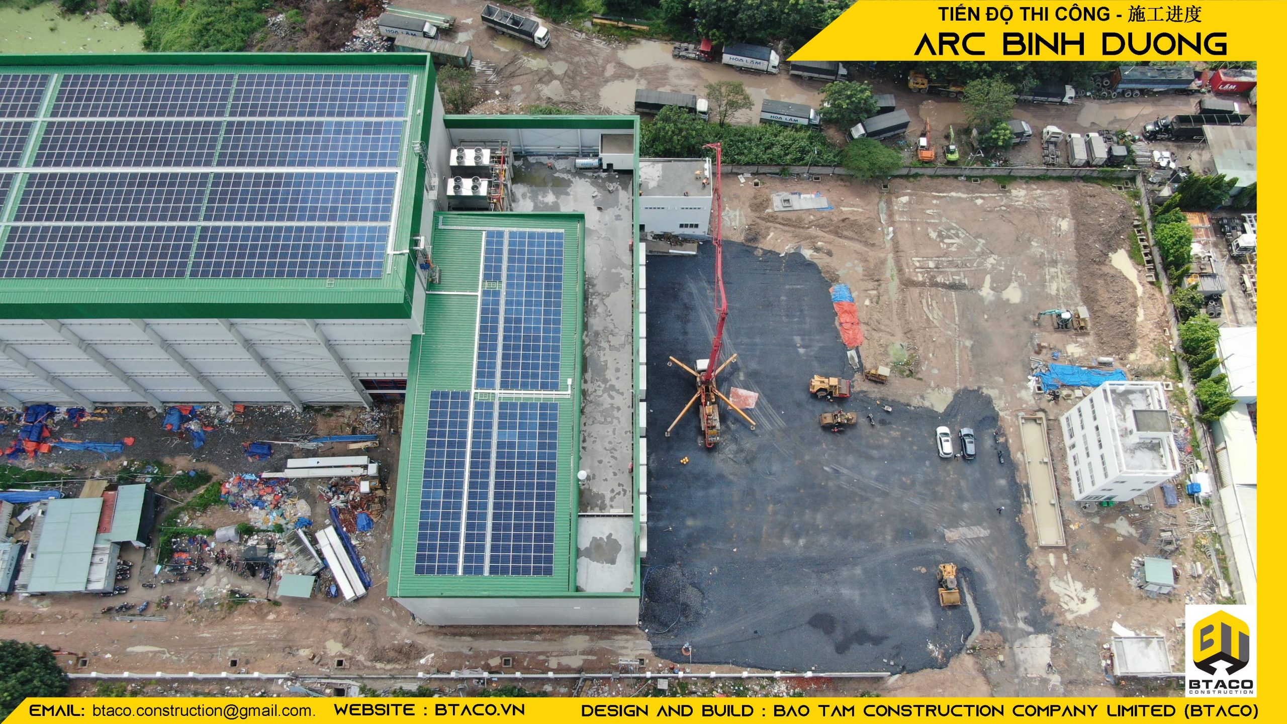 DỰ ÁN KHO LẠNH ARC BÌNH DƯƠNG