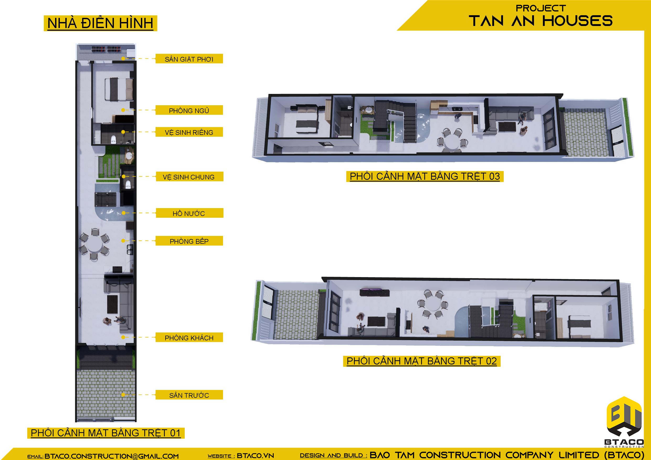 NHÀ PHỐ LIỀN KỀ AN CƯ TÂN AN 5