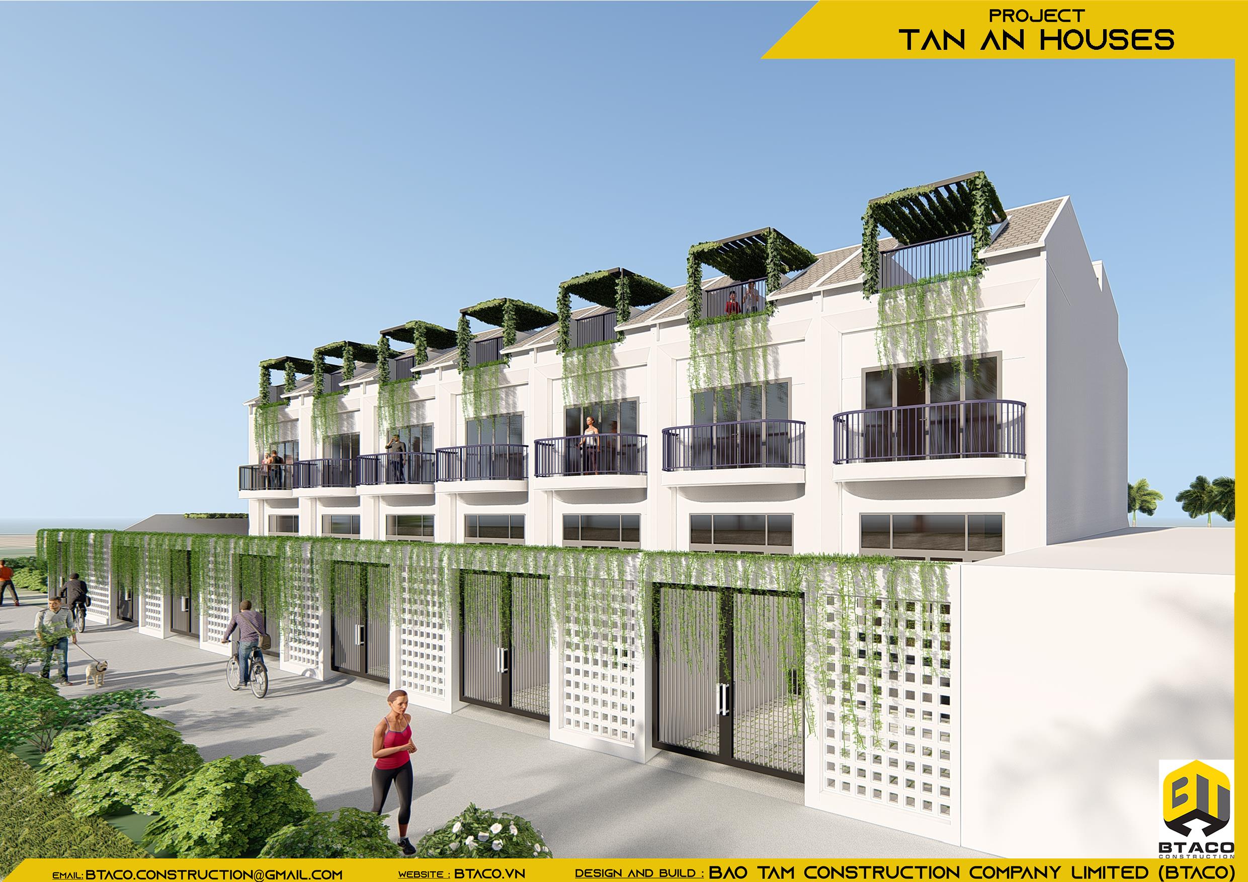 NHÀ PHỐ LIỀN KỀ AN CƯ TÂN AN 6