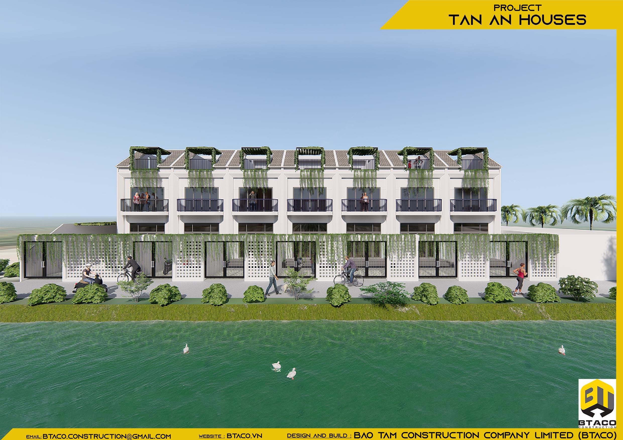NHÀ PHỐ LIỀN KỀ AN CƯ TÂN AN 7