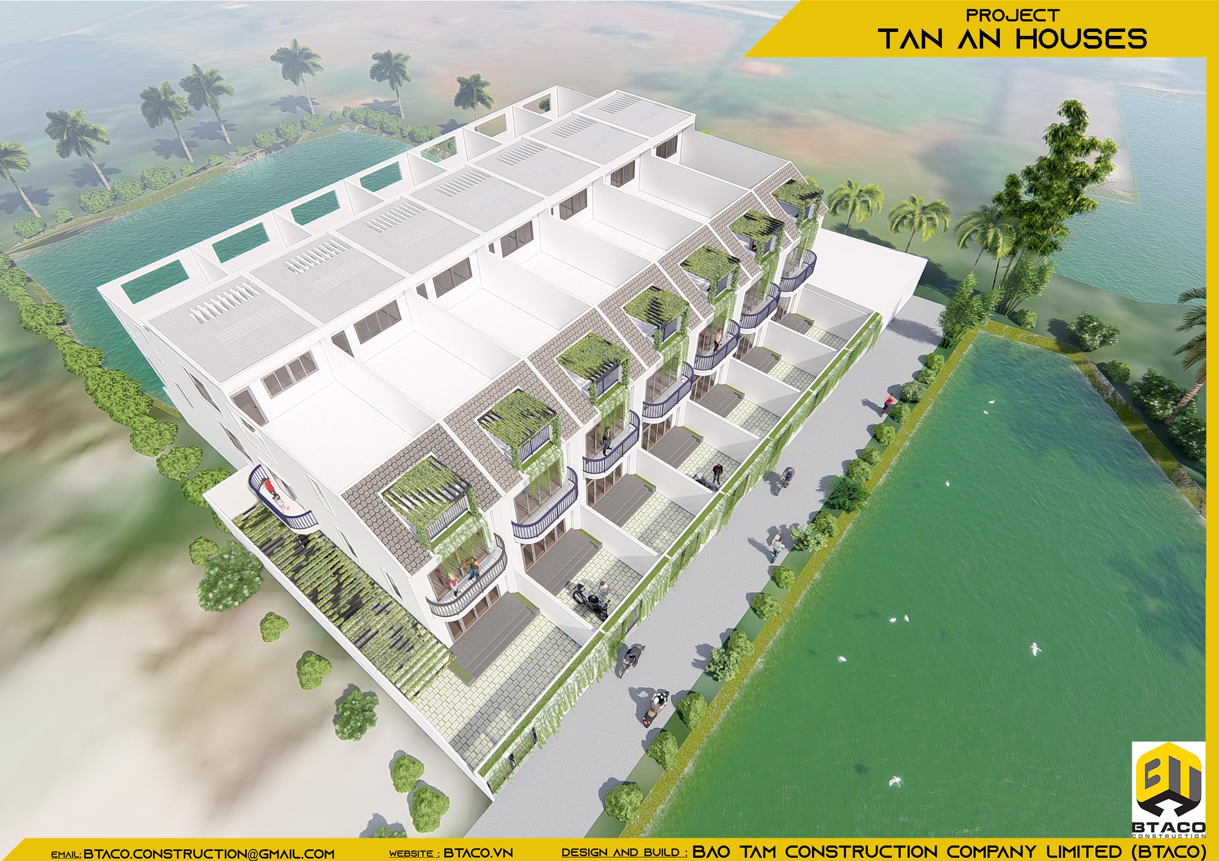 NHÀ PHỐ LIỀN KỀ AN CƯ TÂN AN 8
