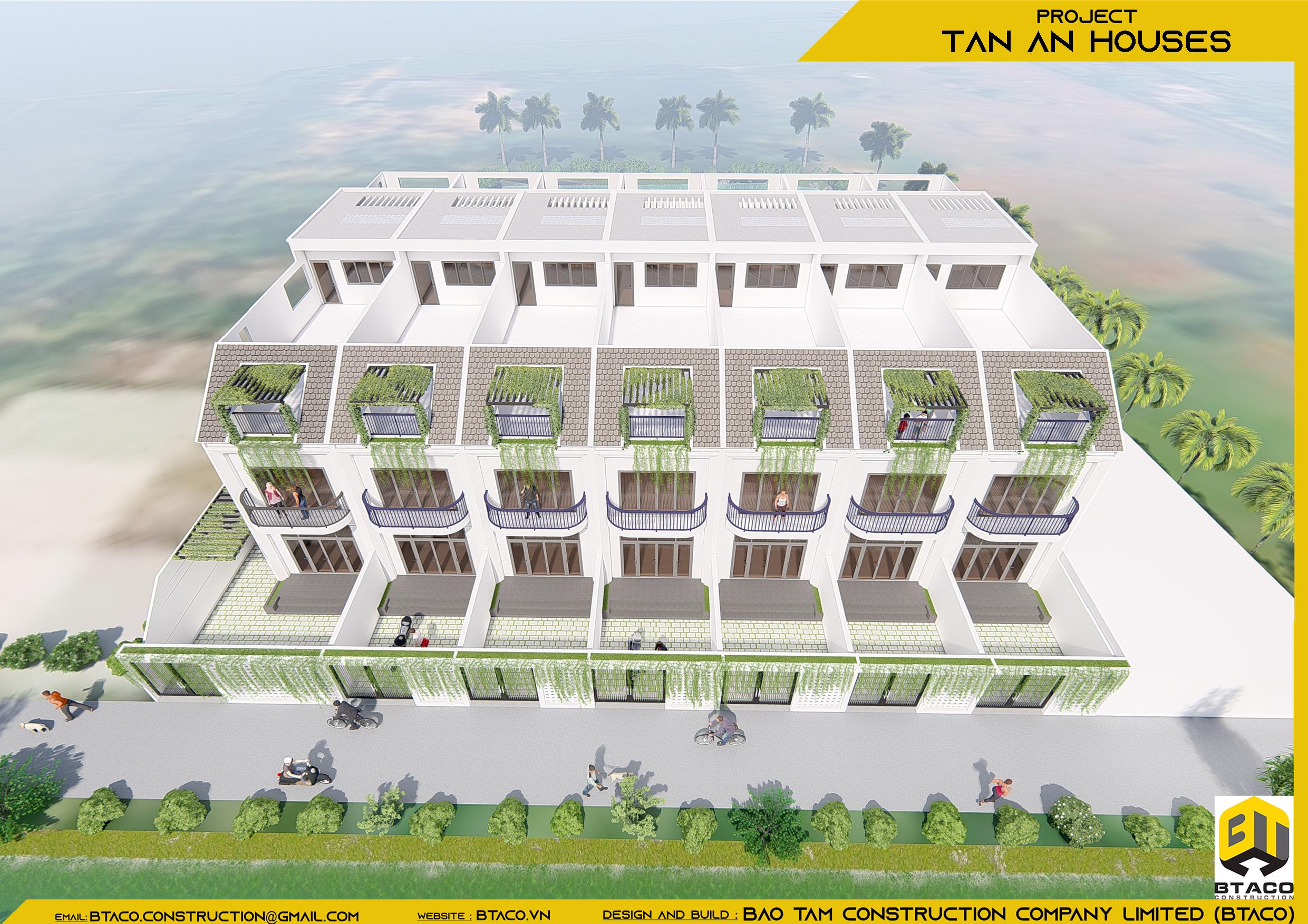 NHÀ PHỐ LIỀN KỀ AN CƯ TÂN AN 9