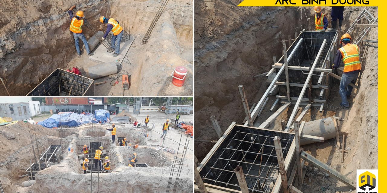 CẬP NHẬT TIẾN ĐỘ THI CÔNG TUẦN THỨ 1 – DỰ ÁN KHO LẠNH ARC BÌNH DƯƠNG.