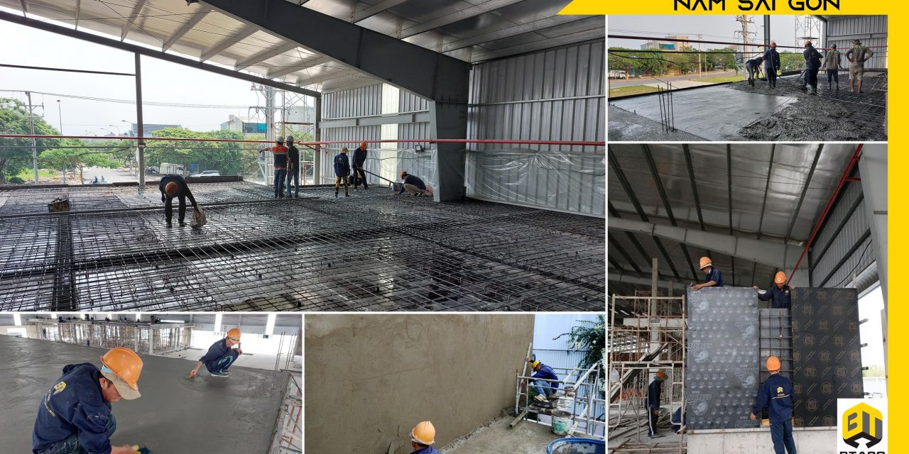 CẬP NHẬT TIẾN ĐỘ THI CÔNG TUẦN THỨ 10 – DỰ ÁN NHÀ MÁY CHẾ BẾN THỰC PHẨM NAM SÀI GÒN.