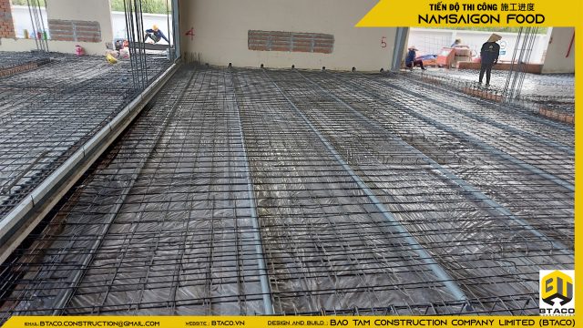 CẬP NHẬT TIẾN ĐỘ THI CÔNG TUẦN THỨ 7 – DỰ ÁN NHÀ MÁY CHẾ BẾN THỰC PHẨM NAM SÀI GÒN