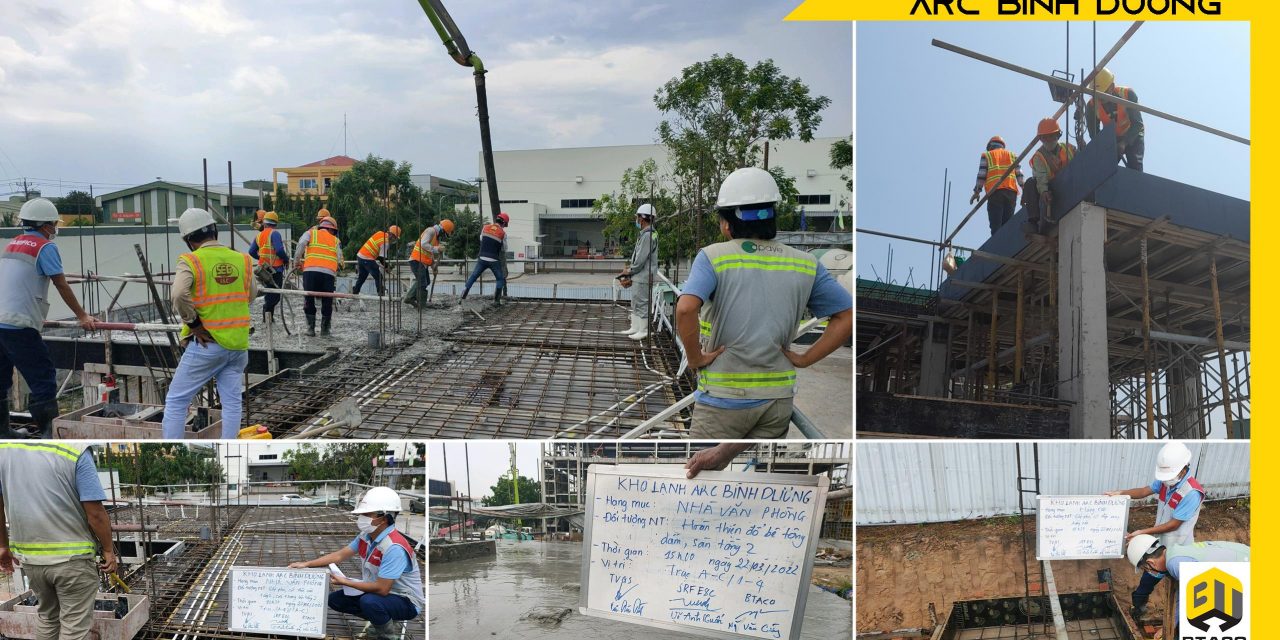 CẬP NHẬT TIẾN ĐỘ THI CÔNG TUẦN THỨ 6 – DỰ ÁN KHO LẠNH ARC BÌNH DƯƠNG.