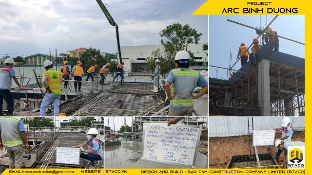 CẬP NHẬT TIẾN ĐỘ THI CÔNG TUẦN THỨ 6 – DỰ ÁN KHO LẠNH ARC BÌNH DƯƠNG.