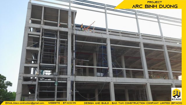 CẬP NHẬT TIẾN ĐỘ THI CÔNG TUẦN THỨ 6 – DỰ ÁN KHO LẠNH ARC BÌNH DƯƠNG.
