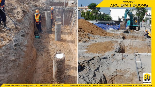 CẬP NHẬT TIẾN ĐỘ THI CÔNG TUẦN THỨ 1 – DỰ ÁN KHO LẠNH ARC BÌNH DƯƠNG.