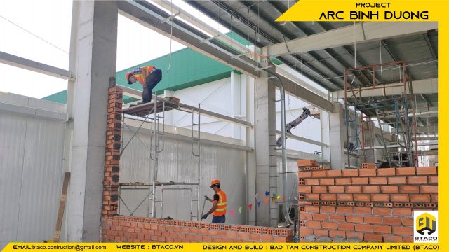 CẬP NHẬT TIẾN ĐỘ THI CÔNG TUẦN THỨ 6 – DỰ ÁN KHO LẠNH ARC BÌNH DƯƠNG.