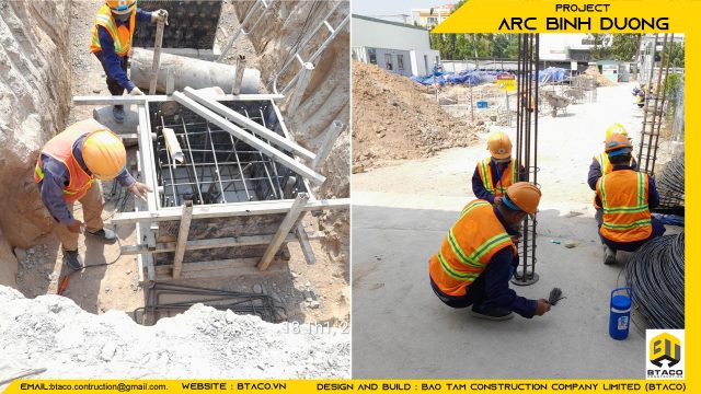CẬP NHẬT TIẾN ĐỘ THI CÔNG TUẦN THỨ 1 – DỰ ÁN KHO LẠNH ARC BÌNH DƯƠNG.