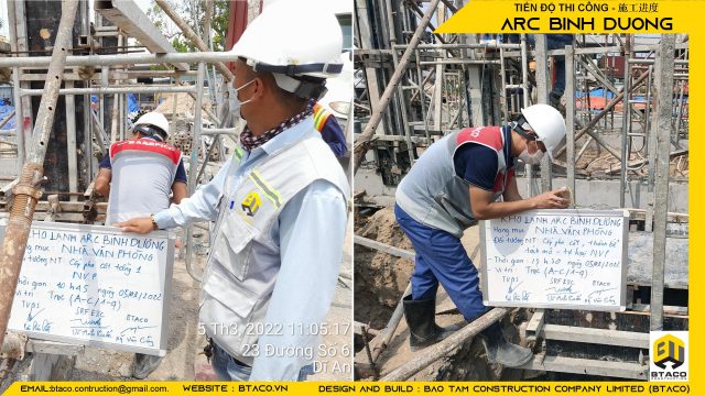 CẬP NHẬT TIẾN ĐỘ THI CÔNG TUẦN THỨ 4 – DỰ ÁN KHO LẠNH ARC BÌNH DƯƠNG.