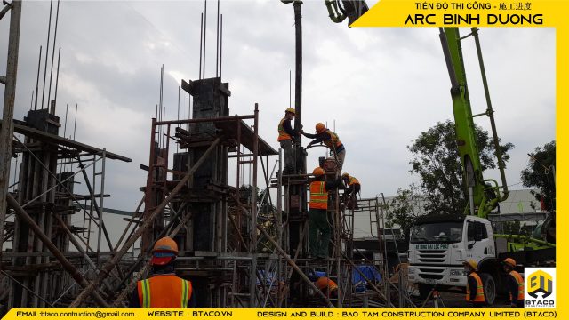 CẬP NHẬT TIẾN ĐỘ THI CÔNG TUẦN THỨ 4 – DỰ ÁN KHO LẠNH ARC BÌNH DƯƠNG.
