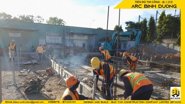 CẬP NHẬT TIẾN ĐỘ THI CÔNG TUẦN THỨ 4 – DỰ ÁN KHO LẠNH ARC BÌNH DƯƠNG.