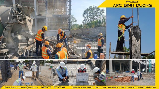 CẬP NHẬT TIẾN ĐỘ THI CÔNG TUẦN THỨ 5 – DỰ ÁN KHO LẠNH ARC BÌNH DƯƠNG.