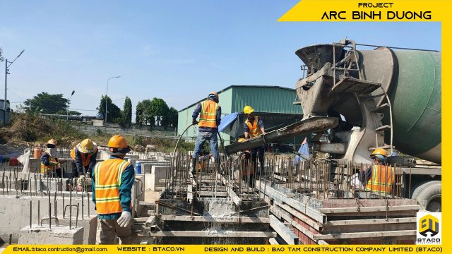 CẬP NHẬT TIẾN ĐỘ THI CÔNG TUẦN THỨ 5 – DỰ ÁN KHO LẠNH ARC BÌNH DƯƠNG.