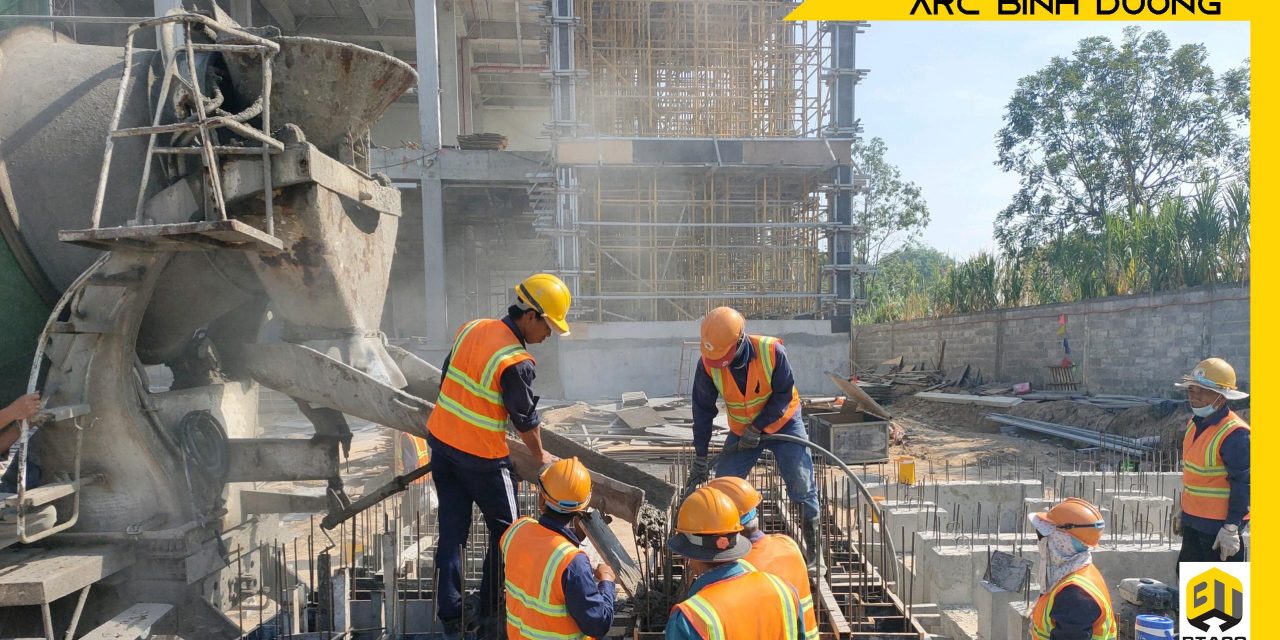CẬP NHẬT TIẾN ĐỘ THI CÔNG TUẦN THỨ 5 – DỰ ÁN KHO LẠNH ARC BÌNH DƯƠNG.