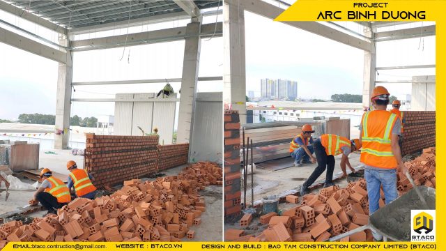 CẬP NHẬT TIẾN ĐỘ THI CÔNG TUẦN THỨ 5 – DỰ ÁN KHO LẠNH ARC BÌNH DƯƠNG.