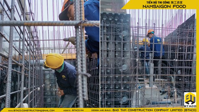 CẬP NHẬT TIẾN ĐỘ THI CÔNG TUẦN THỨ 7 – DỰ ÁN NHÀ MÁY CHẾ BẾN THỰC PHẨM NAM SÀI GÒN