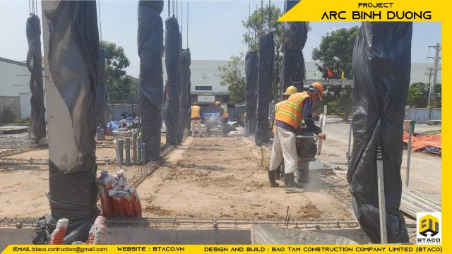 CẬP NHẬT TIẾN ĐỘ THI CÔNG TUẦN THỨ 5 – DỰ ÁN KHO LẠNH ARC BÌNH DƯƠNG.