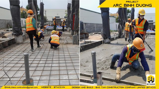 CẬP NHẬT TIẾN ĐỘ THI CÔNG TUẦN THỨ 5 – DỰ ÁN KHO LẠNH ARC BÌNH DƯƠNG.