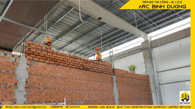 CẬP NHẬT TIẾN ĐỘ THI CÔNG TUẦN THỨ 7 – DỰ ÁN KHO LẠNH ARC BÌNH DƯƠNG.