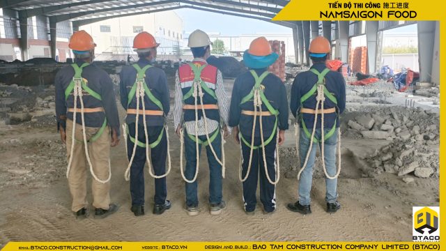CẬP NHẬT TIẾN ĐỘ THI CÔNG TUẦN THỨ 6 – DỰ ÁN NHÀ MÁY CHẾ BẾN THỰC PHẨM NAM SÀI GÒN
