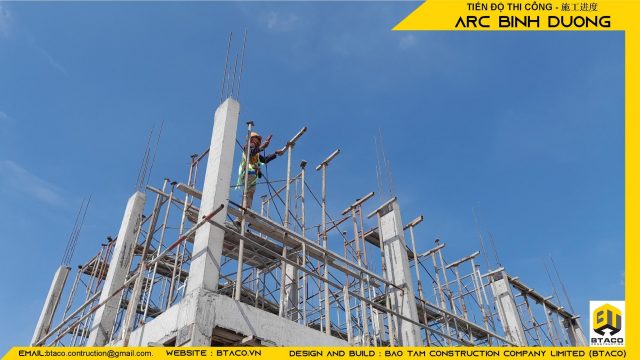CẬP NHẬT TIẾN ĐỘ THI CÔNG TUẦN THỨ 7 – DỰ ÁN KHO LẠNH ARC BÌNH DƯƠNG.