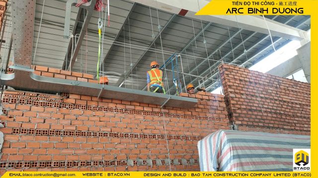 CẬP NHẬT TIẾN ĐỘ THI CÔNG TUẦN THỨ 7 – DỰ ÁN KHO LẠNH ARC BÌNH DƯƠNG.