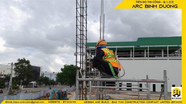 CẬP NHẬT TIẾN ĐỘ THI CÔNG TUẦN THỨ 7 – DỰ ÁN KHO LẠNH ARC BÌNH DƯƠNG.