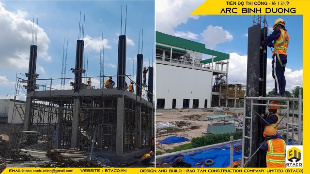 CẬP NHẬT TIẾN ĐỘ THI CÔNG TUẦN THỨ 7 – DỰ ÁN KHO LẠNH ARC BÌNH DƯƠNG.