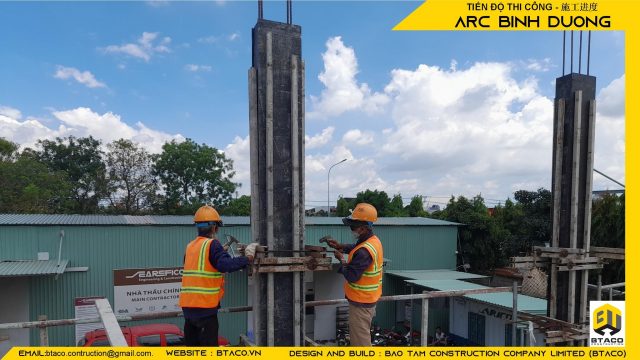 CẬP NHẬT TIẾN ĐỘ THI CÔNG TUẦN THỨ 7 – DỰ ÁN KHO LẠNH ARC BÌNH DƯƠNG.