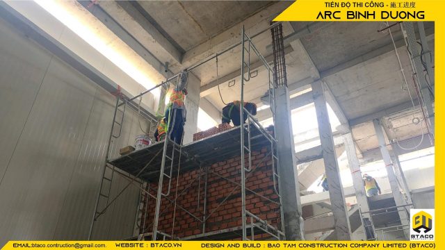 CẬP NHẬT TIẾN ĐỘ THI CÔNG TUẦN THỨ 7 – DỰ ÁN KHO LẠNH ARC BÌNH DƯƠNG.
