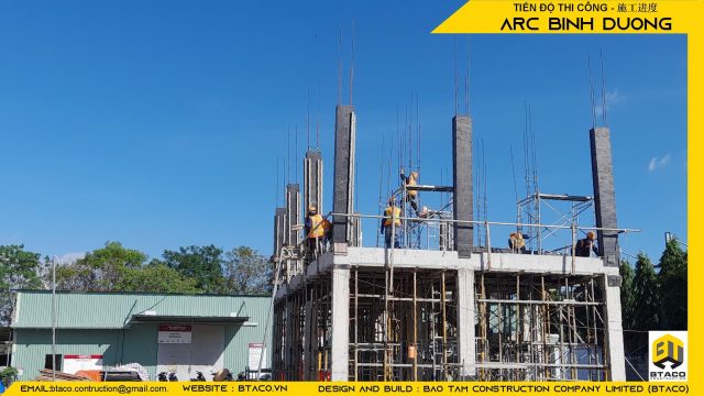 CẬP NHẬT TIẾN ĐỘ THI CÔNG TUẦN THỨ 7 – DỰ ÁN KHO LẠNH ARC BÌNH DƯƠNG.
