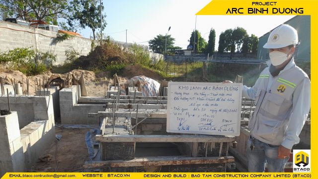 CẬP NHẬT TIẾN ĐỘ THI CÔNG TUẦN THỨ 3 – DỰ ÁN KHO LẠNH ARC BÌNH DƯƠNG