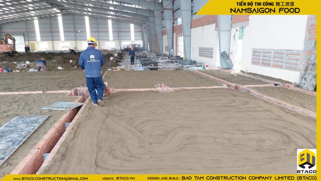 CẬP NHẬT TIẾN ĐỘ THI CÔNG TUẦN THỨ 6 – DỰ ÁN NHÀ MÁY CHẾ BẾN THỰC PHẨM NAM SÀI GÒN
