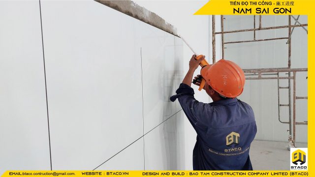 CẬP NHẬT TIẾN ĐỘ THI CÔNG TUẦN THỨ 13 – DỰ ÁN NHÀ MÁY CHẾ BẾN THỰC PHẨM NAM SÀI GÒN