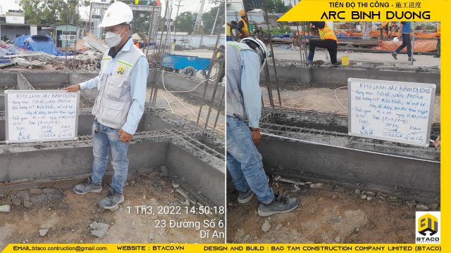 CẬP NHẬT TIẾN ĐỘ THI CÔNG TUẦN THỨ 4 – DỰ ÁN KHO LẠNH ARC BÌNH DƯƠNG.