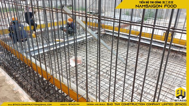 CẬP NHẬT TIẾN ĐỘ THI CÔNG TUẦN THỨ 6 – DỰ ÁN NHÀ MÁY CHẾ BẾN THỰC PHẨM NAM SÀI GÒN