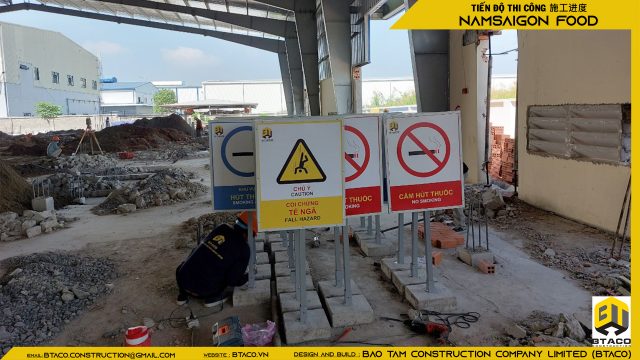 TIẾN ĐỘ THI CÔNG TUẦN THỨ 5 – DỰ ÁN NHÀ MÁY CHẾ BẾN THỰC PHẨM NAM SÀI GÒN